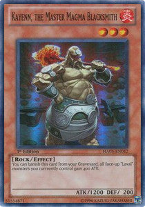 Kayenn, the Master Magma Blacksmith