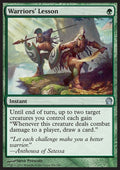 Warriors' Lesson - Theros (Uncommon) [THS-184]
