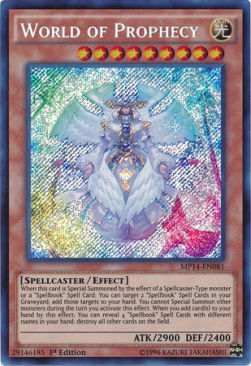 World of Prophecy - 2014 Mega-Tins Mega-Pack (Secret Rare) [MP14-081]