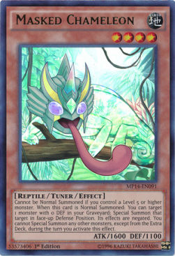 Masked Chameleon - 2014 Mega-Tins Mega-Pack (Ultra Rare) [MP14-091]