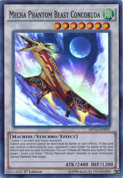 Mecha Phantom Beast Concoruda - 2014 Mega-Tins Mega-Pack (Super Rare) [MP14-093]