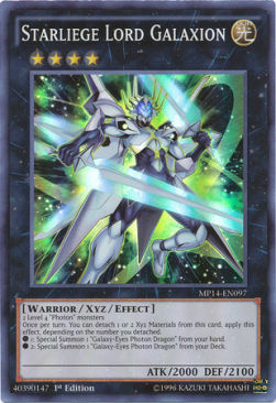 Starliege Lord Galaxion - 2014 Mega-Tins Mega-Pack (Super Rare) [MP14-097]