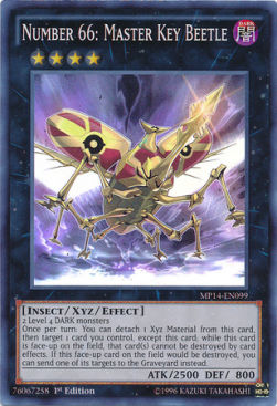 Number 66: Master Key Beetle - 2014 Mega-Tins Mega-Pack (Super Rare) [MP14-099]