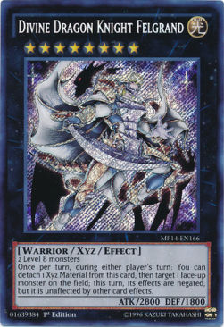 Divine Dragon Knight Felgrand - 2014 Mega-Tins Mega-Pack (Secret Rare) [MP14-166]