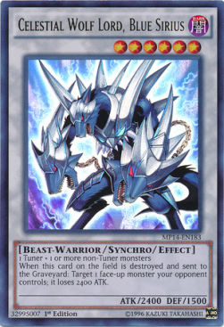 Celestial Wolf Lord, Blue Sirius - 2014 Mega-Tins Mega-Pack (Ultra Rare) [MP14-183]