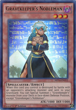 Gravekeeper's Nobleman - 2014 Mega-Tins Mega-Pack (Ultra Rare) [MP14-212]