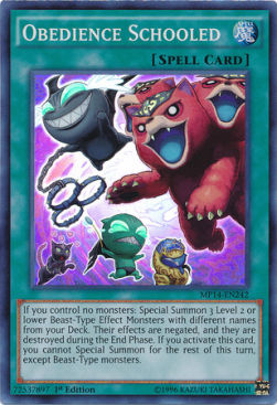 Obedience Schooled - 2014 Mega-Tins Mega-Pack (Super Rare) [MP14-242]