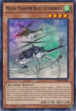 Mecha Phantom Beast Tetherwolf - 2014 Mega-Tins Mega-Pack (Rare) [MP14-008]