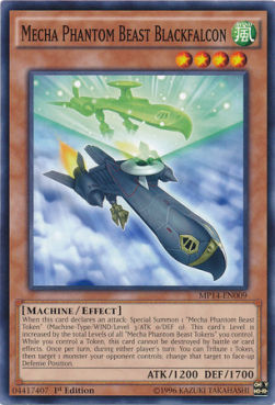 Mecha Phantom Beast Blackfalcon - 2014 Mega-Tins Mega-Pack (Common) [MP14-009]