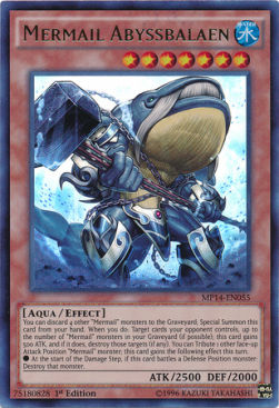 Mermail Abyssbalaen - 2014 Mega-Tins Mega-Pack (Ultra Rare) [MP14-055]