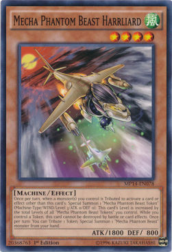 Mecha Phantom Beast Harrliard - 2014 Mega-Tins Mega-Pack (Common) [MP14-078]