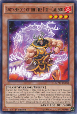 Brotherhood of the Fire Fist - Caribou - 2014 Mega-Tins Mega-Pack (Common) [MP14-080]
