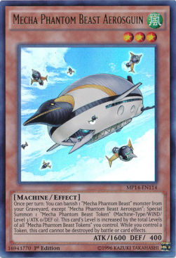 Mecha Phantom Beast Aerosguin - 2014 Mega-Tins Mega-Pack (Ultra Rare) [MP14-114]