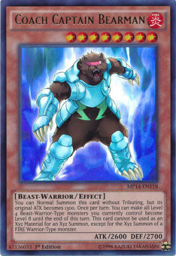 Coach Captain Bearman - 2014 Mega-Tins Mega-Pack (Ultra Rare) [MP14-118]