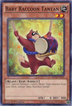 Baby Raccoon Tantan - 2014 Mega-Tins Mega-Pack (Common) [MP14-137]
