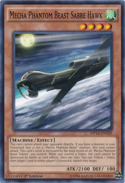 Mecha Phantom Beast Sabre Hawk - 2014 Mega-Tins Mega-Pack (Common) [MP14-149]