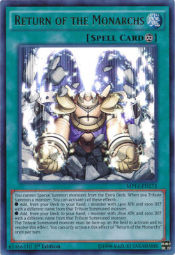Return of the Monarchs - 2014 Mega-Tins Mega-Pack (Ultra Rare) [MP14-173]