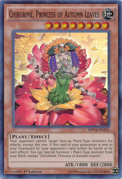 Chirubimé, Princess of Autumn Leaves - 2014 Mega-Tins Mega-Pack (Super Rare) [MP14-216]