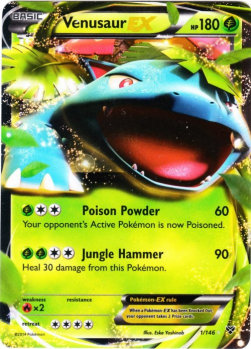 Venusaur EX - XY (Ultra Rare) [XY-1]