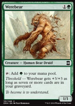 Werebear - Eternal Masters (Common) [EMA-191]