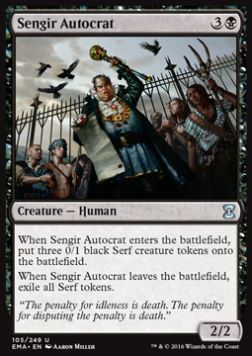 Sengir Autocrat - Eternal Masters (Uncommon) [EMA-105]