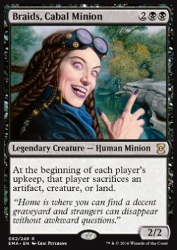 Braids, Cabal Minion - Eternal Masters (Rare) [EMA-82]