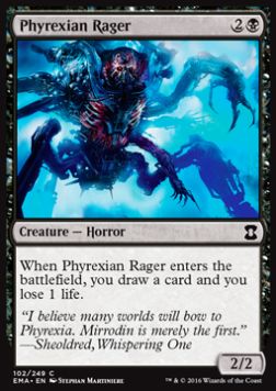 Phyrexian Rager - Eternal Masters (Common) [EMA-102]