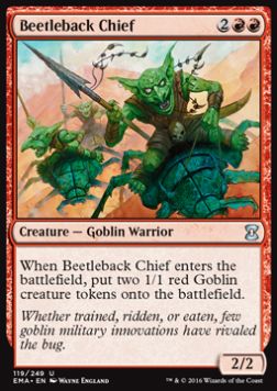 Beetleback Chief - Eternal Masters (Uncommon) [EMA-119]
