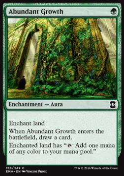 Abundant Growth - Eternal Masters (Common) [EMA-156]