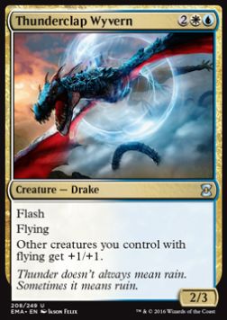 Thunderclap Wyvern - Eternal Masters (Uncommon) [EMA-208]