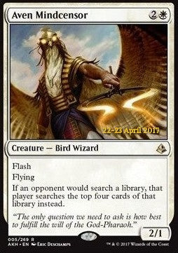 Aven Mindcensor - Amonkhet: Promos (Rare) [PAKH-5]
