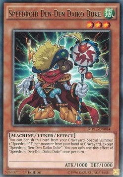 Speedroid Den-Den Daiko Duke - 2017 Mega-Tin Mega Pack (Rare) [MP17-004]
