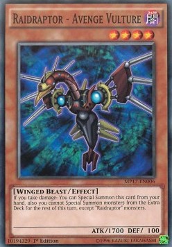 Raidraptor - Avenge Vulture - 2017 Mega-Tin Mega Pack (Common) [MP17-006]