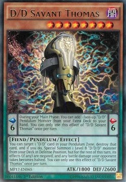 D/D Savant Thomas - 2017 Mega-Tin Mega Pack (Rare) [MP17-065]