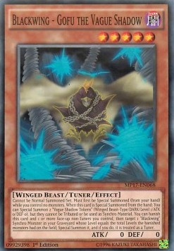 Blackwing - Gofu the Vague Shadow - 2017 Mega-Tin Mega Pack (Common) [MP17-068]