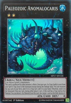 Paleozoic Anomalocaris - 2017 Mega-Tin Mega Pack (Super Rare) [MP17-126]