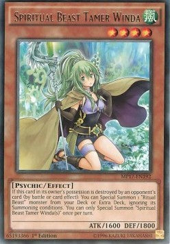 Spiritual Beast Tamer Winda - 2017 Mega-Tin Mega Pack (Rare) [MP17-192]