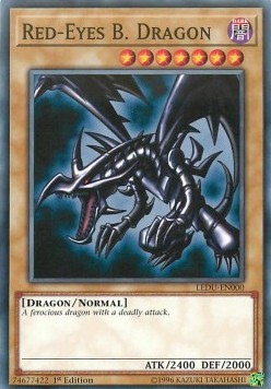 Red-Eyes Black Dragon - Legendary Duelists (Common) [LEDU-000]