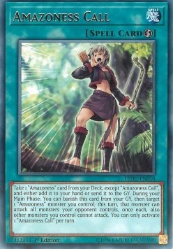 Amazoness Call - Legendary Duelists (Rare) [LEDU-010]