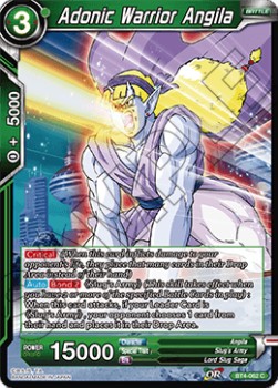 Adonic Warrior Angila - Colossal Warfare (Common) [BT4-062]
