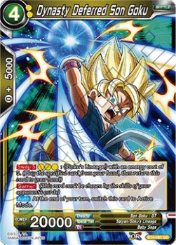 Dynasty Deferred Son Goku - Colossal Warfare (Uncommon) [BT4-081]