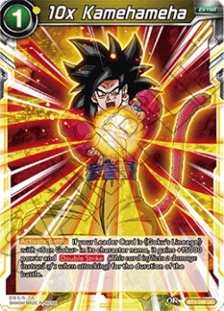 10x Kamehameha - Colossal Warfare (Uncommon) [BT4-096]