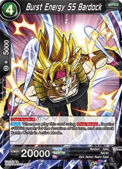 Burst Energy SS Bardock - Colossal Warfare (Rare) [BT4-100]