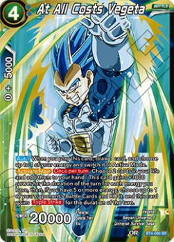 At All Costs Vegeta - Colossal Warfare (Super Rare) [BT4-030]