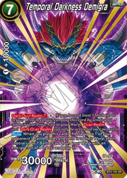 Temporal Darkness Demigra (V.1 - Super Rare) - Colossal Warfare (Super Rare) [BT4-105]