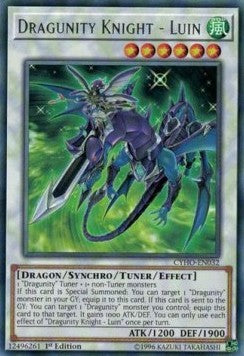 Dragunity Knight - Luin - Cybernetic Horizon (Rare) [CYHO-032]