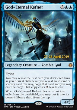 God-Eternal Kefnet - War of the Spark: Extras (Mythic) [XWAR-53]
