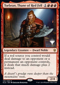 Torbran, Thane of Red Fell (V.2) - Throne of Eldraine: Promos (Rare) [PELD-147]