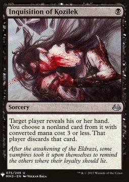 Inquisition of Kozilek - Mystery Booster (Uncommon) [MYS-75]