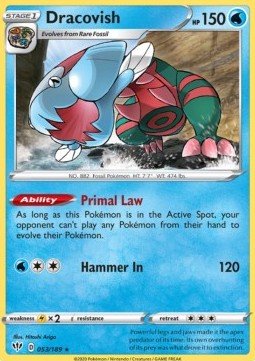 Dracovish - Darkness Ablaze (Holo Rare) [DAA-53]